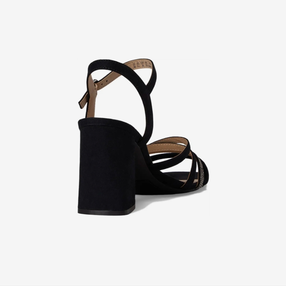 Lifestride Womens Belle Block Heel Strappy Dress Sandals 6.5 - Picture 3 of 9